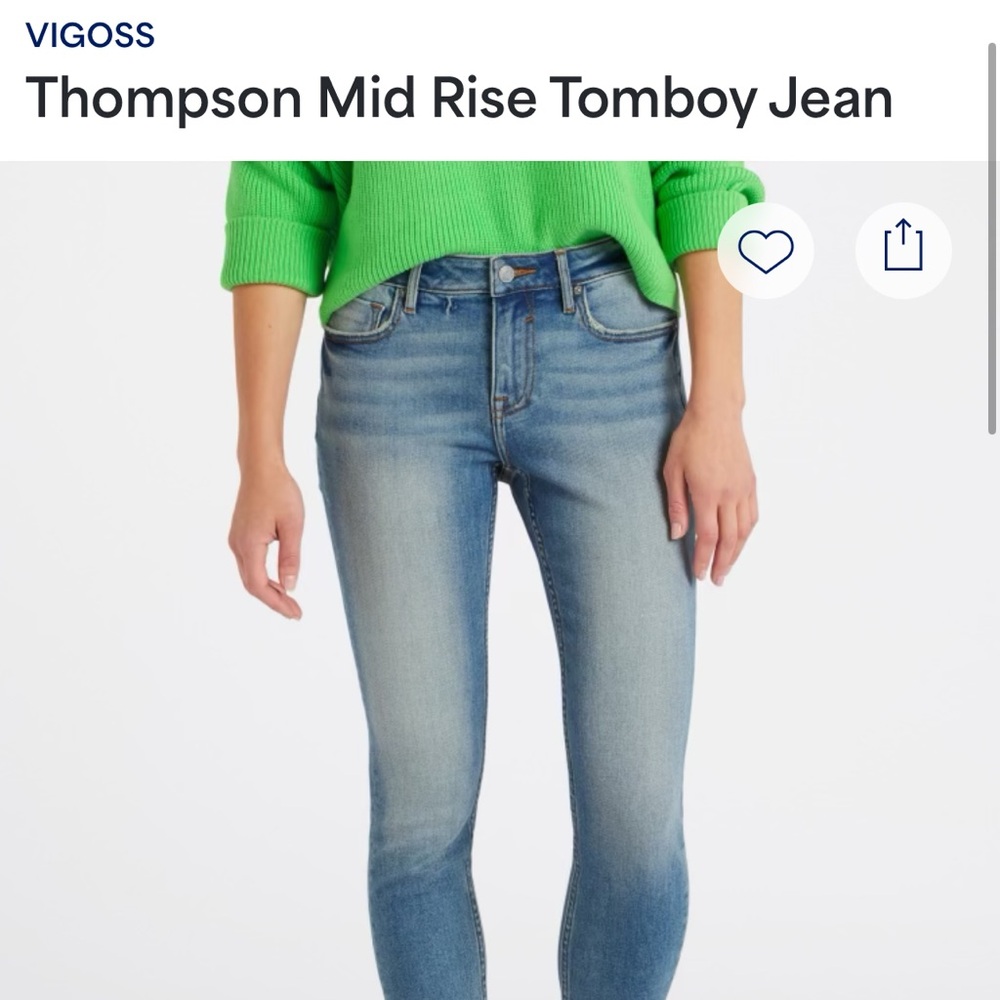 VIGOSS - Thompson Mid Rise Jean